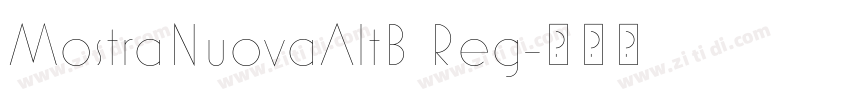 MostraNuovaAltB Reg字体转换
